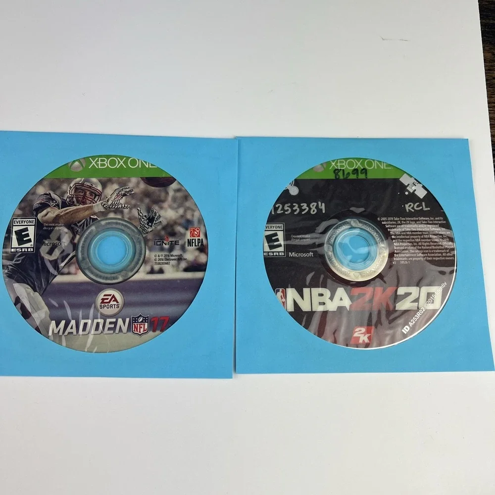 Multi Platform Loose Discs Video Game - Lot Of 42 - AS IS Untested Scratches